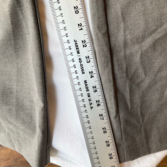 Lane Bryant Women Formal Straight Leg Pants size 18, Gray - Picture 5 of 11